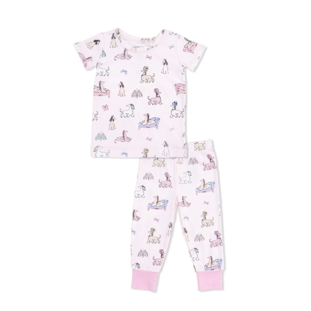 Angel Dear Fancy Hounds with Bows Loungewear Set – Size 5–6 Years – NWT